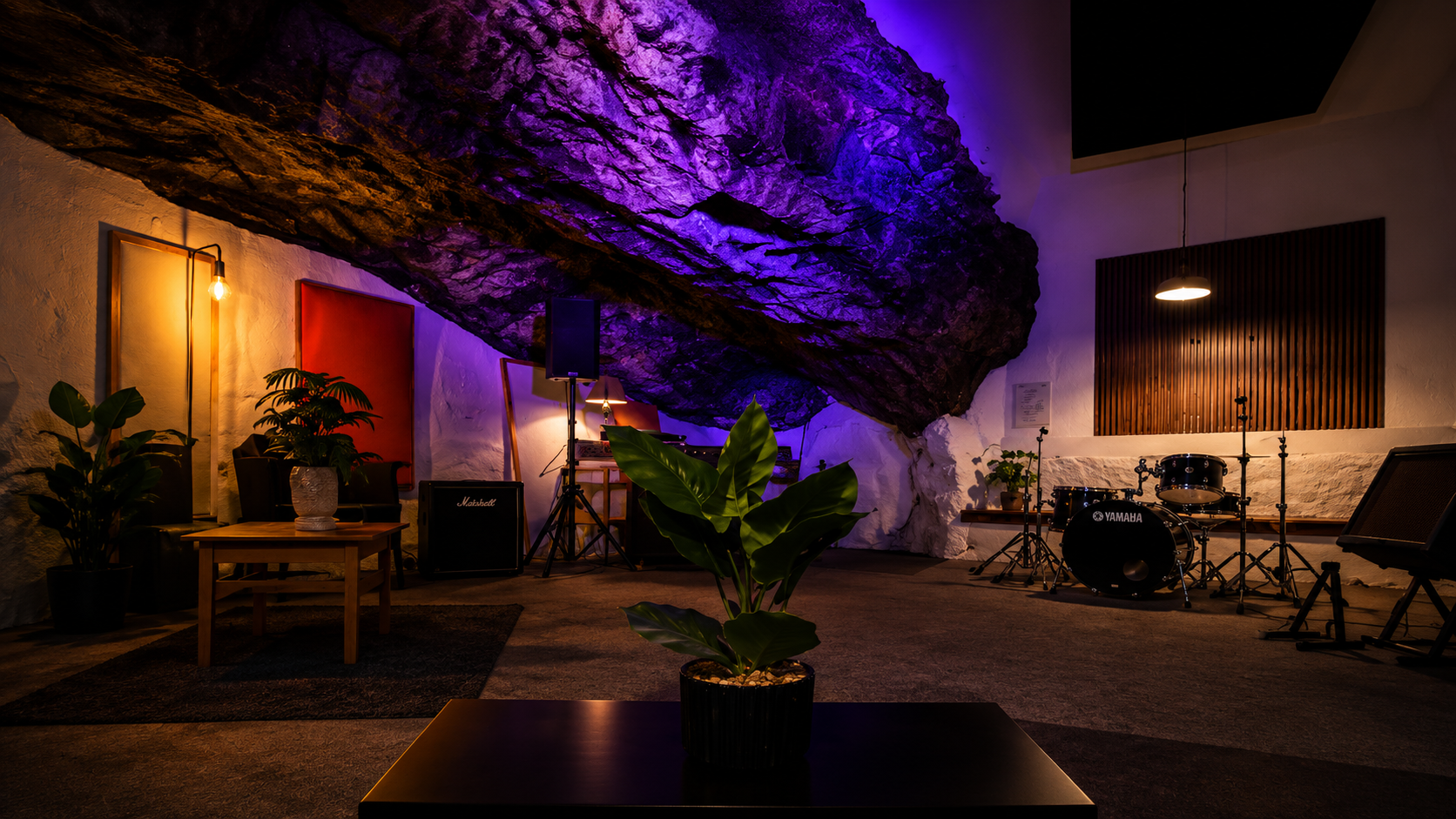 Interior de La Cueva